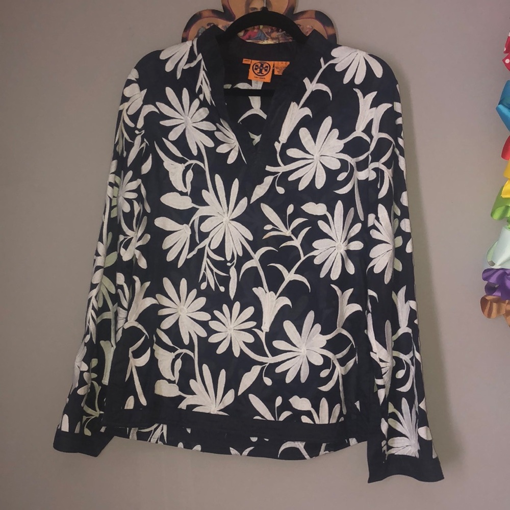 Tory Burch long sleeve blouse